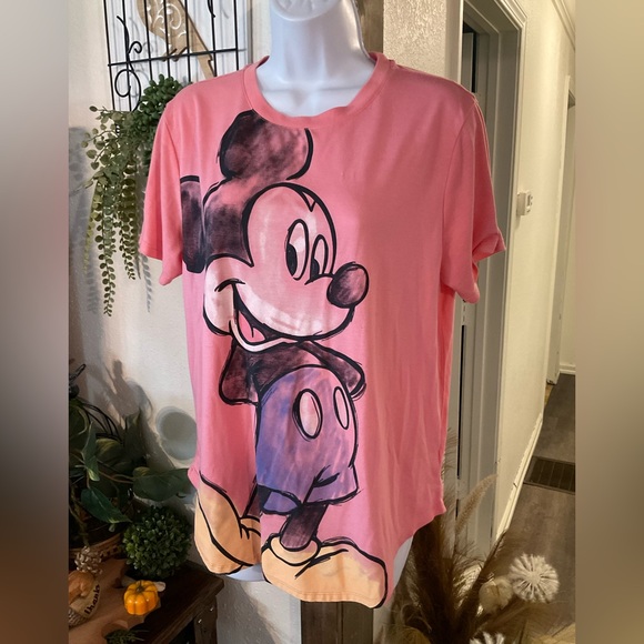 Disney Tops - Disney Pink Mickey Mouse Tee